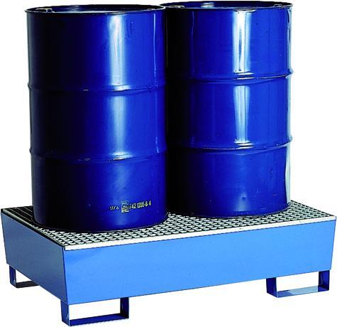 Actual product image Schulte Lagertechnik Drum pallet for 2 drum