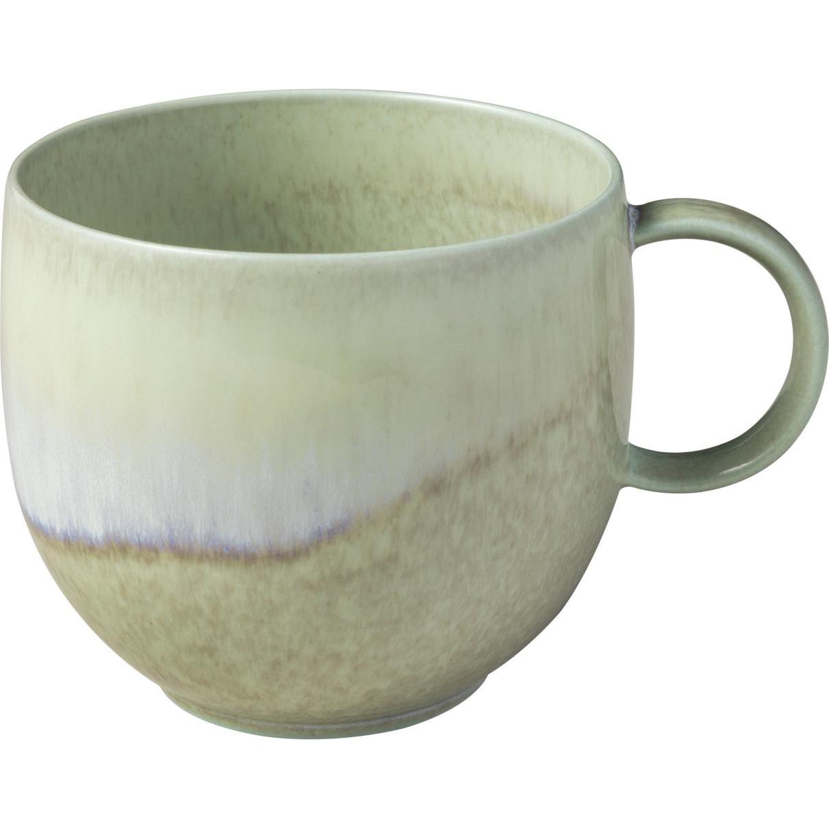 6x Like. by Villeroy & Boch, Tasse, Becher mit Henkel Perlemor Alga (290 ml, 1 x)