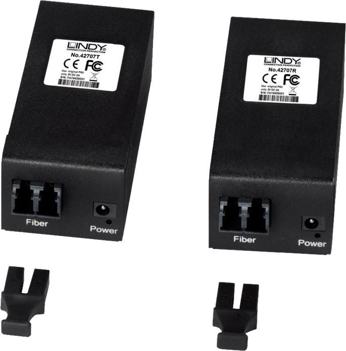 Produktbild Lindy USB 3.1 / 3.0 LWL/Fibre Optic Extender 400m (400 m, USB 3.1)