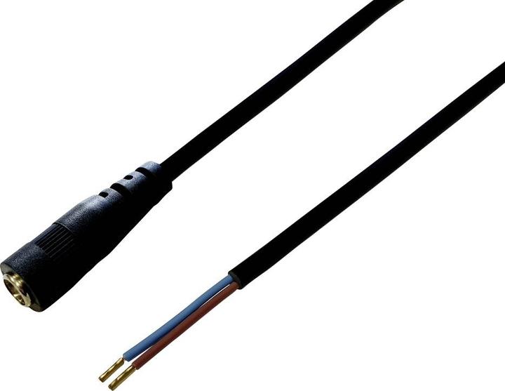 Actual product image Tru Components Low-voltage connection cable Low-voltage socket