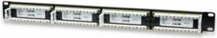 Wp PANEL DE CONEXIONES CAT 6 UTP 24 PUERTOS RJ45, 1U