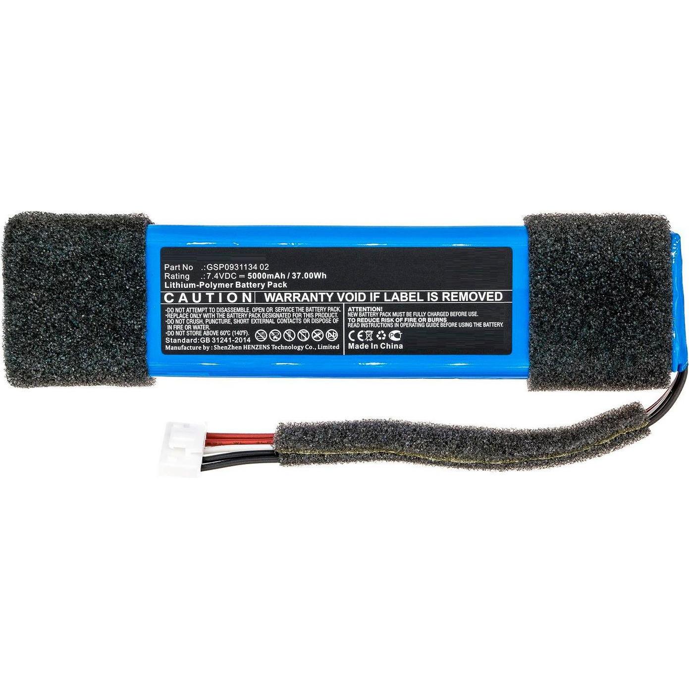 CoreParts Battery for Speaker (1 Zellen), Notebook Akku, Blau