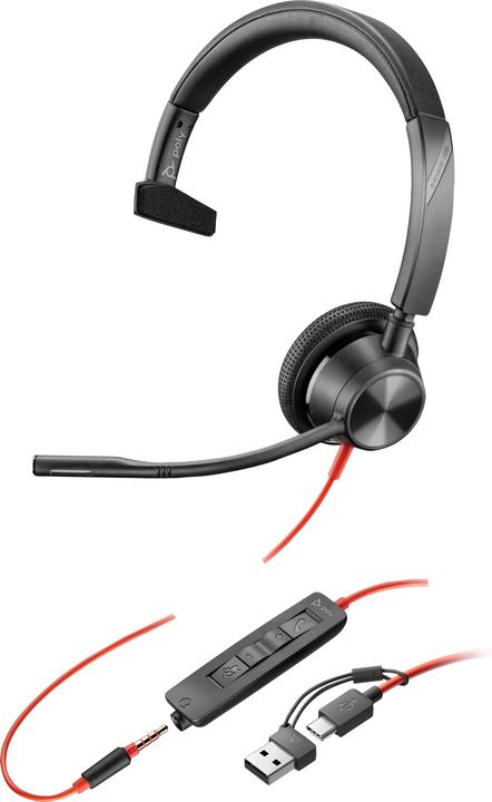 Image du produit Poly BW 3315 USB-C HS +3.5MMP (Filaire, USB-C)