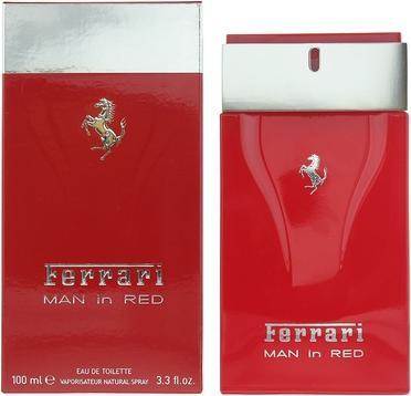 Actual product image Ferrari Man In Red Eau De Toilette Vapo Spray (Eau de toilette, 1 ml)