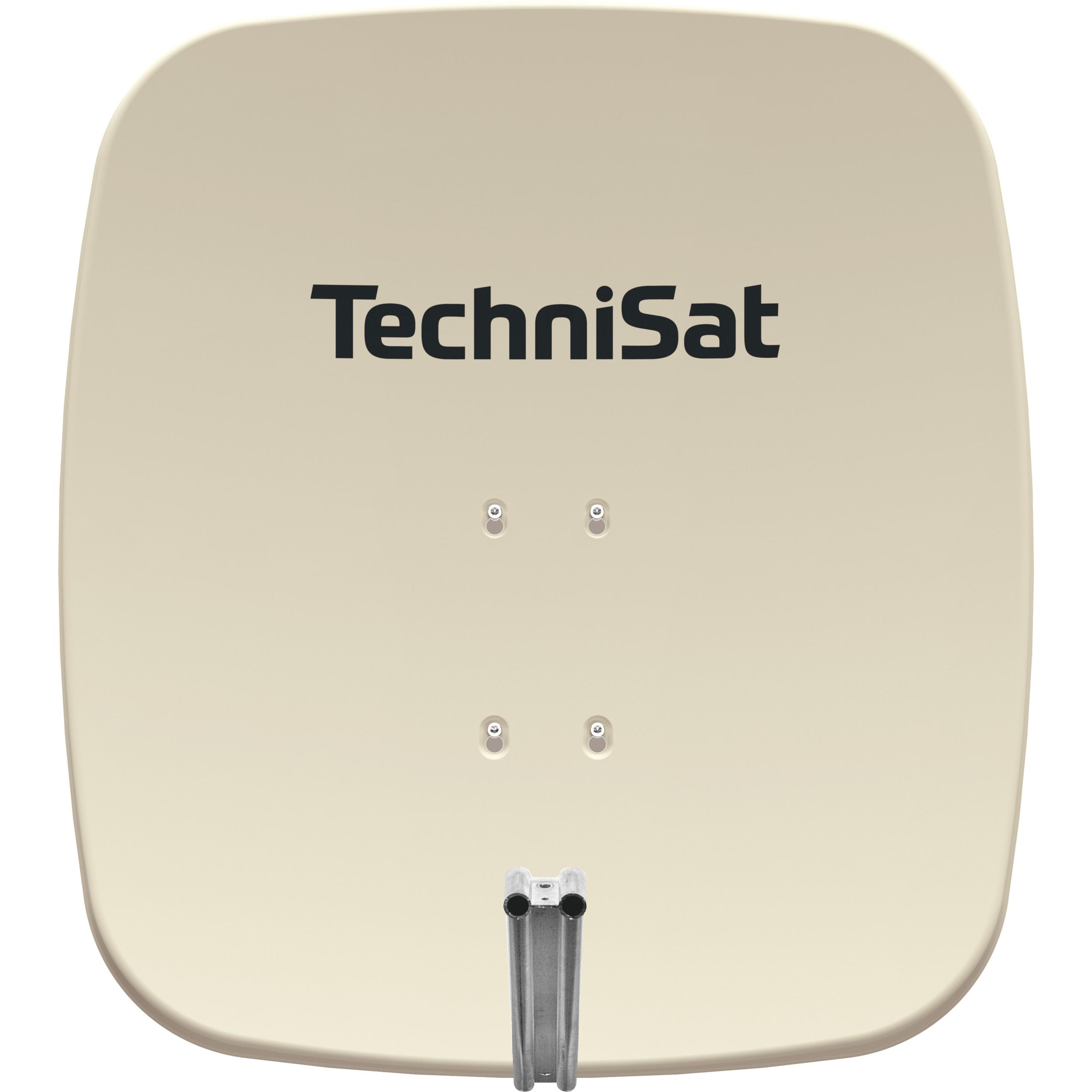 TechniSat SATMAN 65 PLUS (Parabolantenne, 35.70 dB, DVB-S / -S2), SAT Spiegel + SAT Antennen, Beige