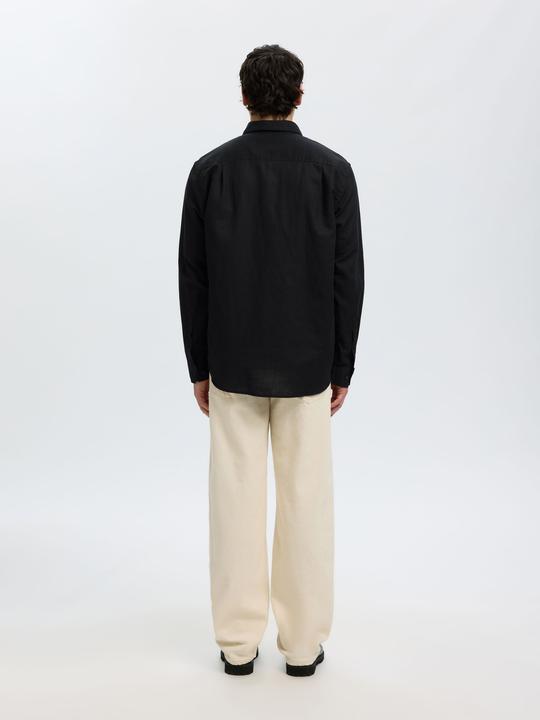 Immagine prodotto Selected Regular Fit Bluse aus Leinengemisch (M)