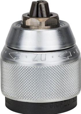 Produktbild Bosch Professional Zubehör Schnellspannbohrfutter mattverchromt, 1,5 bis 13 mm, 1/2-Zoll bis 20