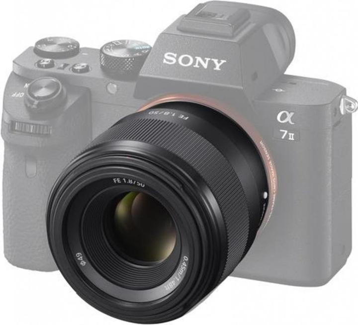 Image du produit Sony FE 50mm f/1.8 (Sony E, Plein format)