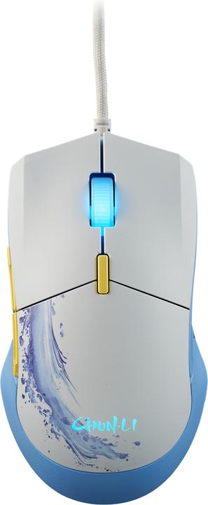Produktbild Cooler Master Souris filaire Gamer MasterMouse MM310 Street Fighter 6 (Blanc/Bleu) (Kabelgebunden)