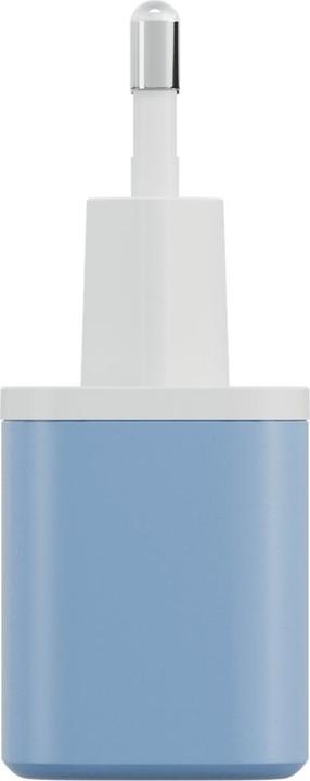 Actual product image Energea Wall charger Bazic GoPort Velox Kit USB-C/USB-A GaN 35W with cable blue (35 W, 2 ports)