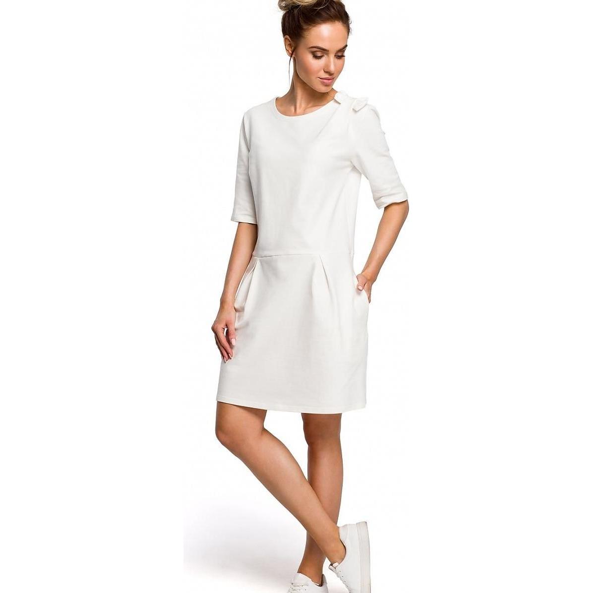 Made of Emotion, Damen, Kleider, Alltagskleid Moe, Beige, (L)