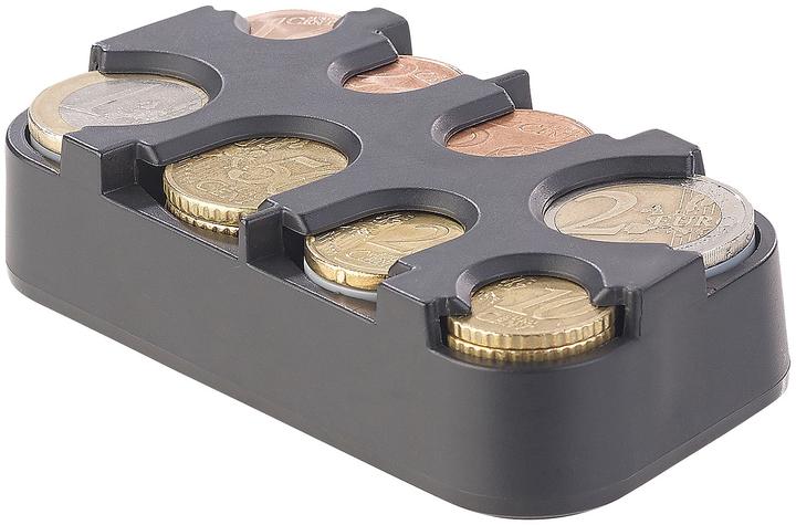 Image du produit Infactory Lot de 2 collecteurs de pièces en euros avec fixation rapide (Compteuse de pièces)