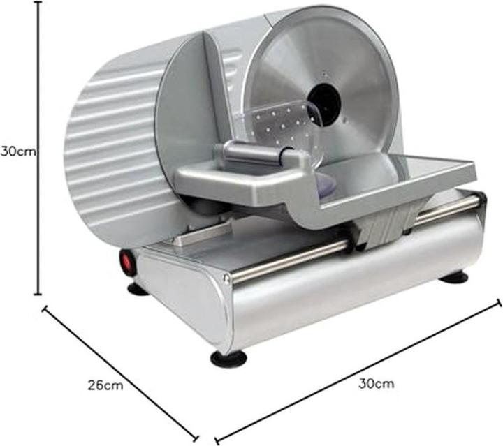 Produktbild RGV AUSONIA 220 Elektrische Schneidemaschine 130 W Silber Aluminium