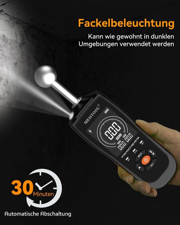 Immagine prodotto Mesitool Holzfeuchtemessgerät MT68