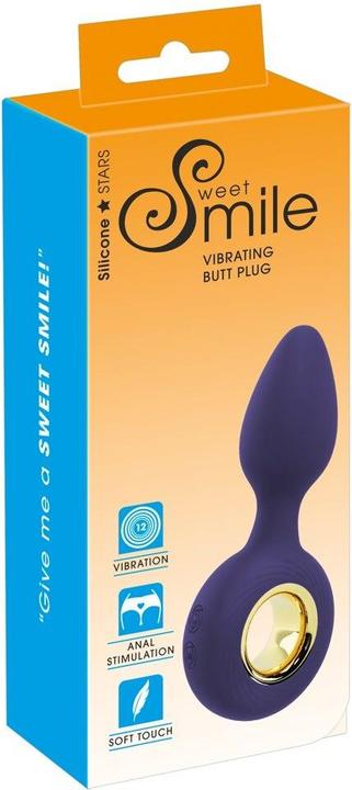 Actual product image Sweet Smile Vibrating Butt Plug