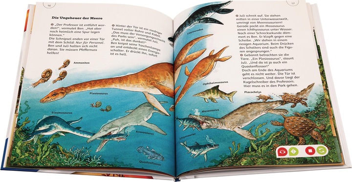 Immagine prodotto tiptoi Dinosaurier (Tedesco, THiLO, Michael Bayer, 2012)