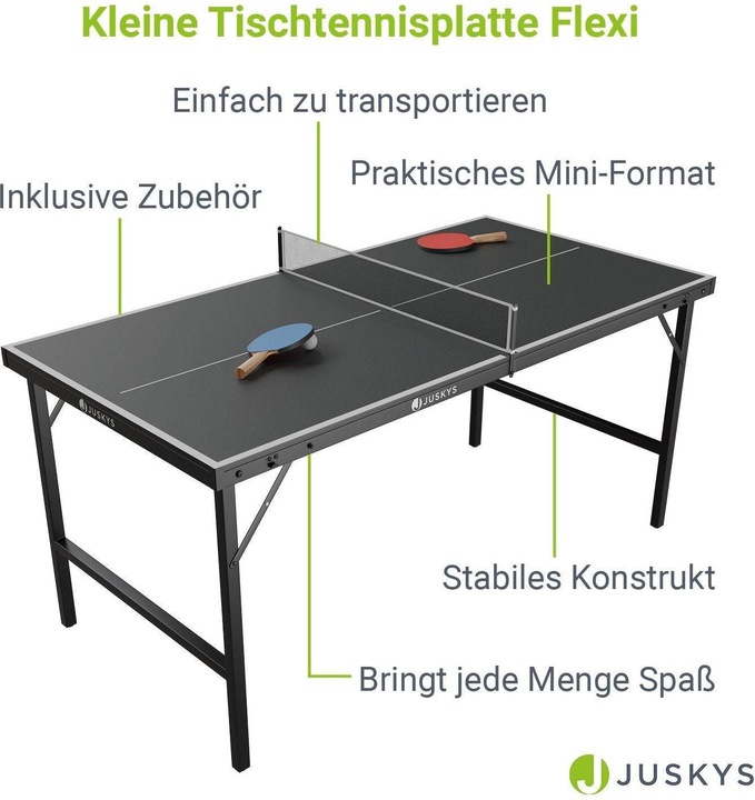 Actual product image Juskys Table tennis table