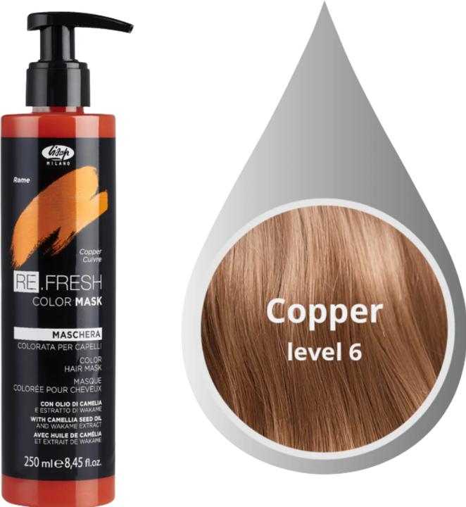 Immagine prodotto Lisap ReFresh Color Mask Copper 250ml (250 ml)