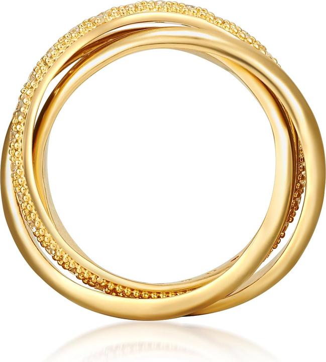 Image du produit Lulu & Jane Femmes laiton zirconium or jaune - 29143 (58)