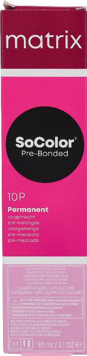 Produktbild Matrix Socolor 10P extra helles blond perl 90ml (Blond, Silber, Weiss)