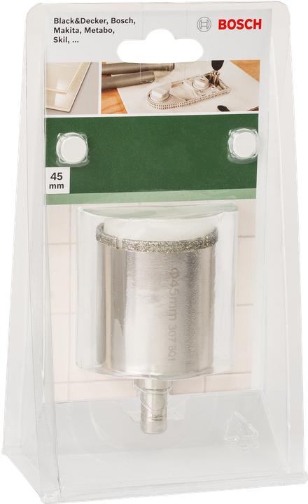 Image du produit Bosch Zubehör Scie cloche Bosch DIY diamant céramique 45mm (45 millimètres)