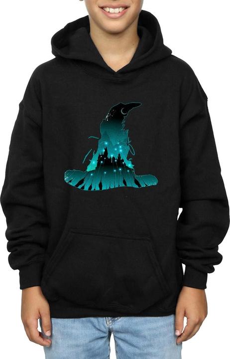 Image du produit - Sweat à capuche HOGWARTS SILHOUETTE - Garçon (128)