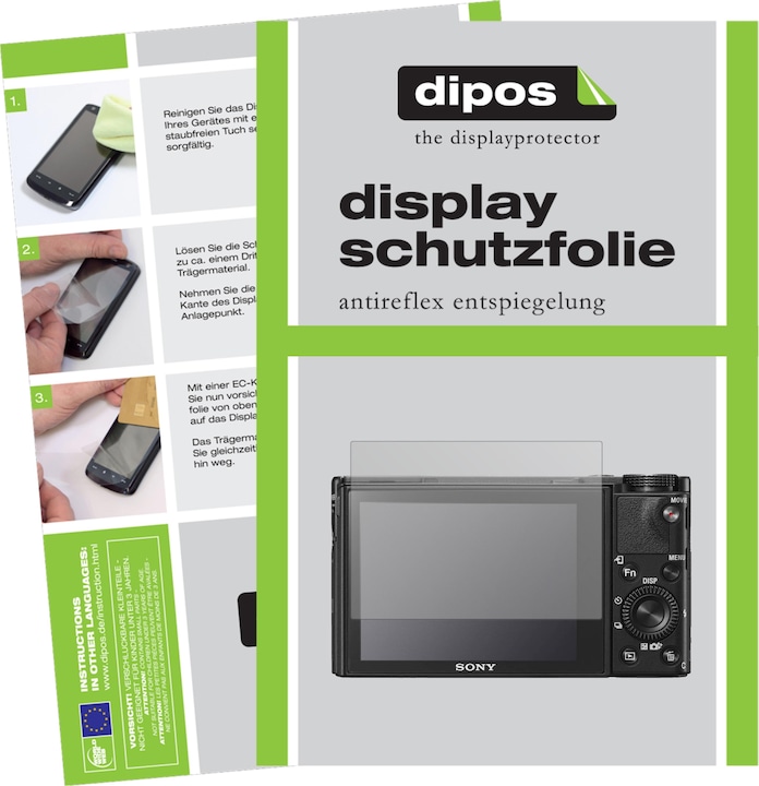 Actual product image Dipos Screen Protector Anti-Glare (Screen protector, Sony DSC-RX100 V)