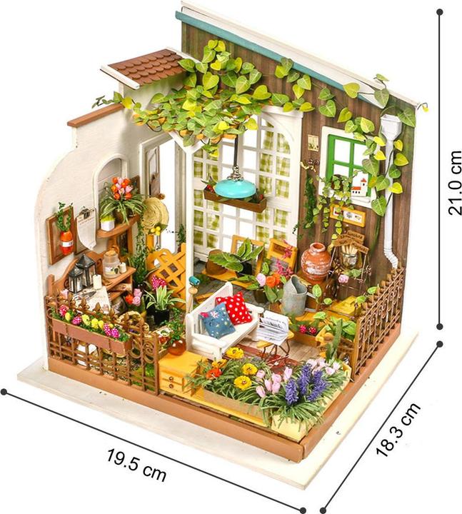 Actual product image Rolife Miller's Garden - Miniature House