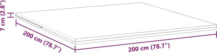 Produktbild vidaXL Schlafverstärker (200 x 200 cm)