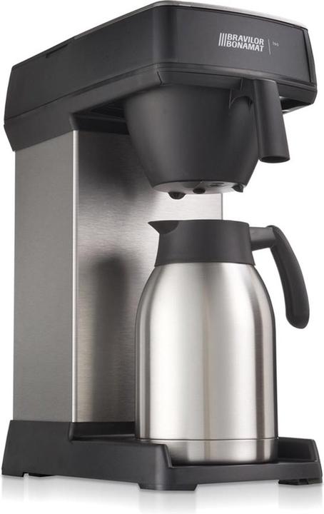 Bonamat Kaffee-Schnellbrühmaschine ISO, inkl. Edelstahl-Isolierkanne (2 Liter), Kunststoff-Filterpf