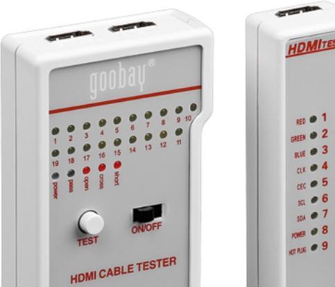 Image du produit Goobay HD-1TEST Testeur de câbles