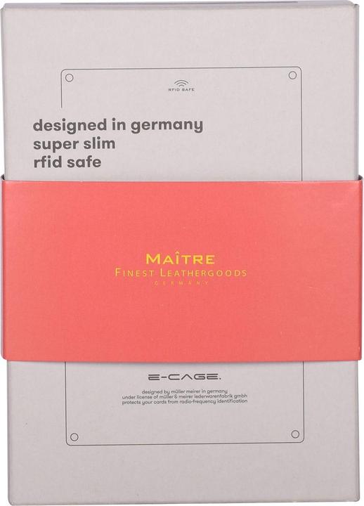 Actual product image Maître Card case Birkheim C-Two E-Cage