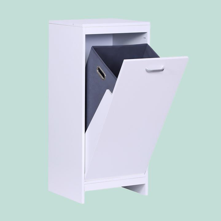 Relaxdays Wäscheschrank mit 48 l Wäschesack (48 l)