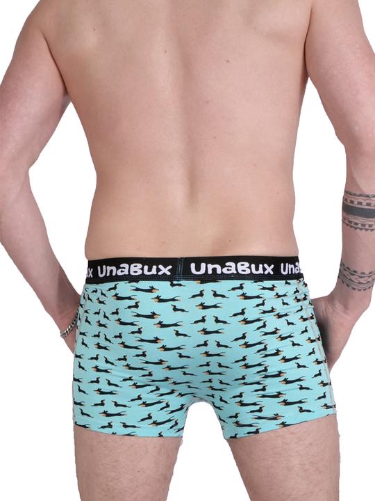 Immagine prodotto Unabux Boxer BLACK WHITE RABBIT (L, Confezione da 2)