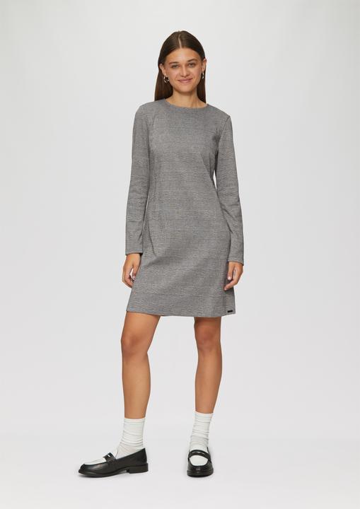Produktbild S.Oliver Kleid Kurzes gemustertes Kleid aus Interlockjersey (XXL)