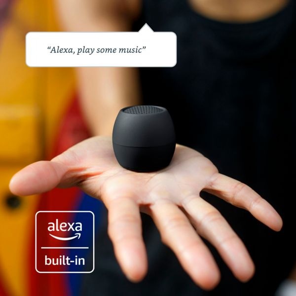 Image du produit Boompods Zero Talk Haut-parleur Bluetooth® Amazon Alexa directement intégré, mains libres, antichoc, W... (5 h, Fonctionnement sur batterie)