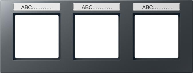 Actual product image JUNG Mounting frame 3f anth mt h A / A CREATION AC5830BFNAANM