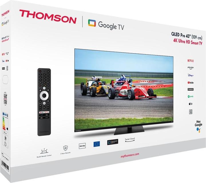 Actual product image Thomson TV SET LCD 43" QLED 4K/43QG7C14 (43", QLED, 4K)