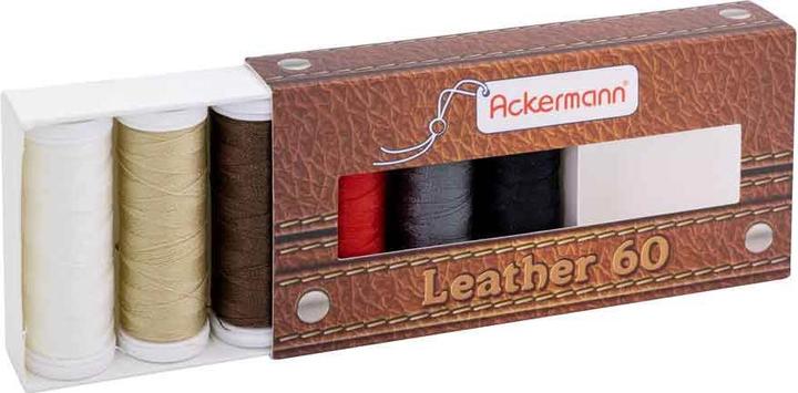 Ledergarn-Set in 6 Farben x 120m