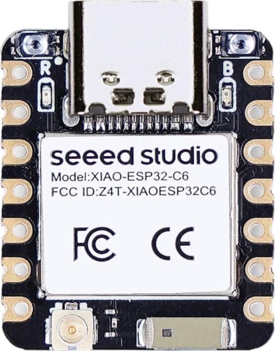 Actual product image Seeed Studio XIAO ESP32 C6