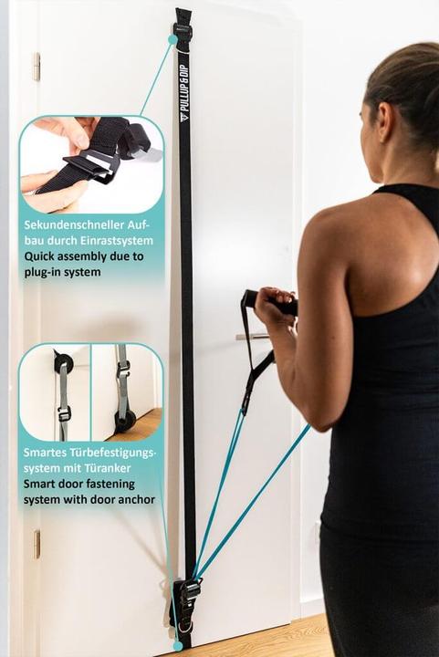 Image du produit Pullup & Dip FREESIXD Schlingentrainer mit Widerstandsbändern, Ganzkörper Trainingsgerät