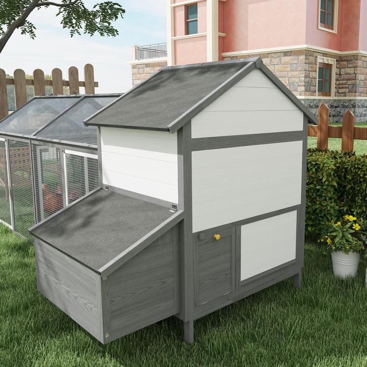 Actual product image PawHut Chicken coop with nesting box