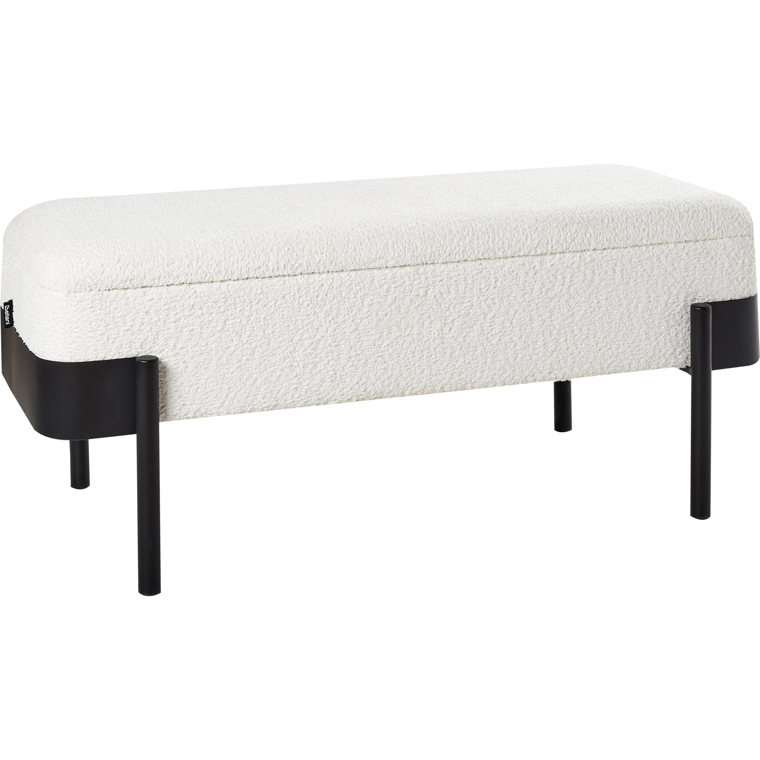 Beliani, Sitzbank, Warren (40 cm)