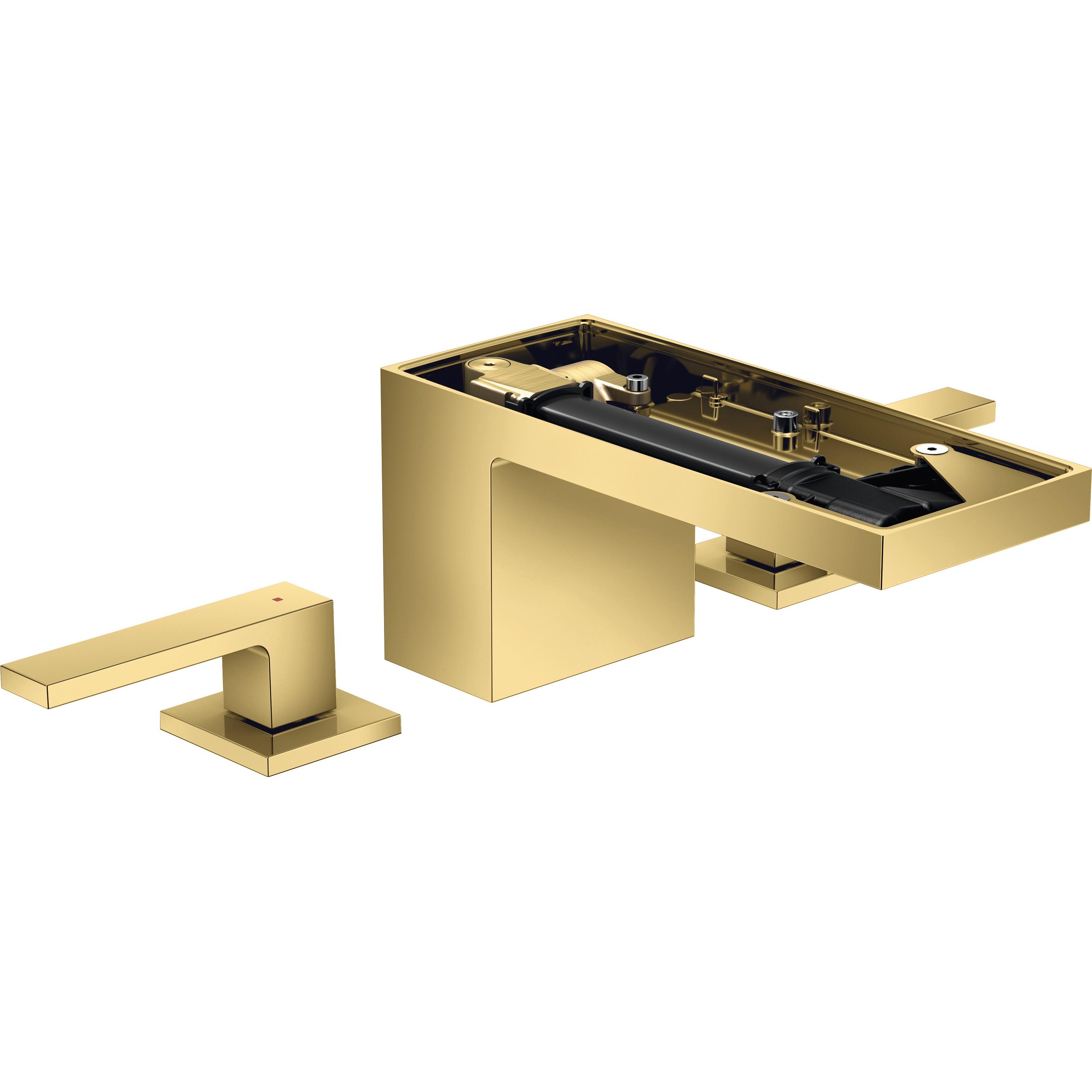 Axor, Rubinetteria per bagno, MyEdition Mélangeur lavabo 3 trous 70 avec vidage à ouverture rapide, sans plaque