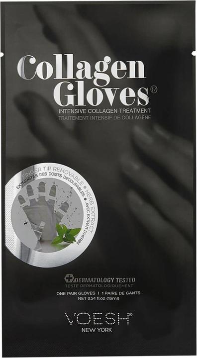 Actual product image Voesh Collagen Gloves Peppermint