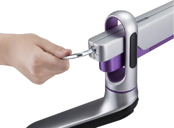 Produktbild Ergo Office Monitorhalterung, Premium Gasfeder, Doppelarm 17"-32" 9kg, ER-436 (Tisch, 32", 9 kg)