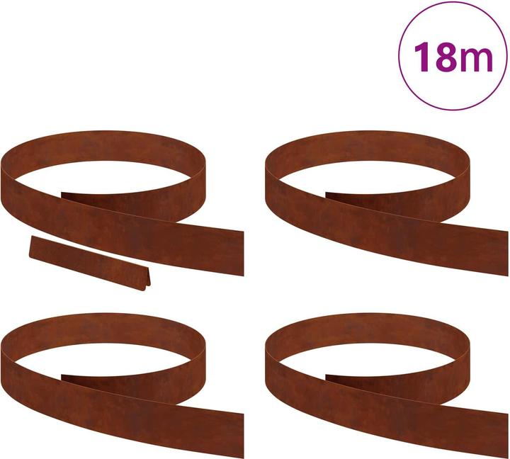 Image du produit vidaXL Gartenumrandung (450 cm)
