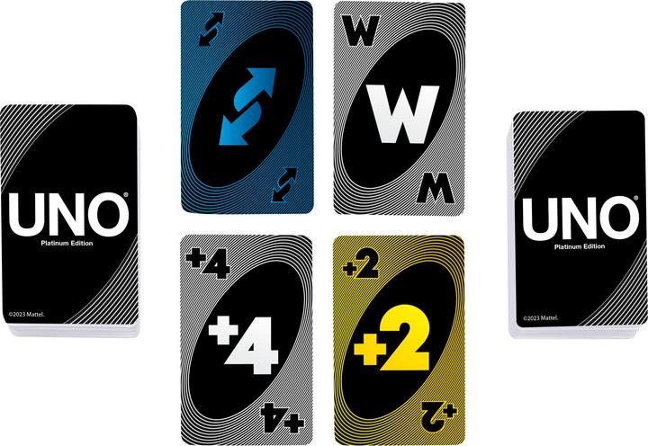 Produktbild Mattel Games UNO Platin Edition
