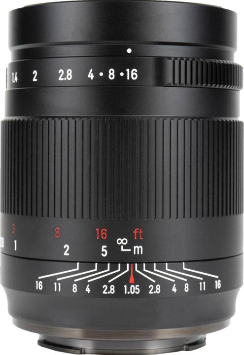 7artisans 50 mm f/16 - 1.05, Sony E (Sony E, Full frame)