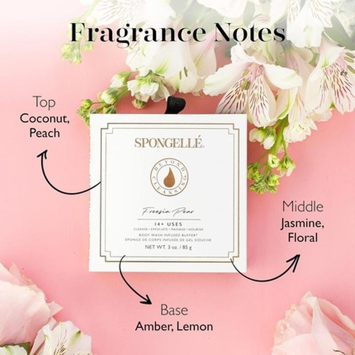 Immagine prodotto Spongellé Fiore in scatola - Fresia Pera